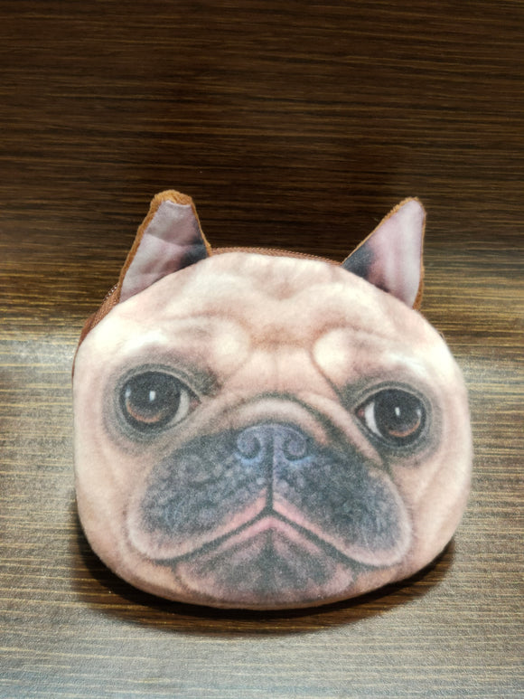 3D Animal face coin purse