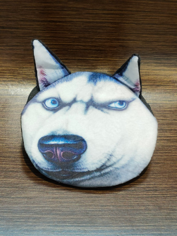 3D Animal face coin purse