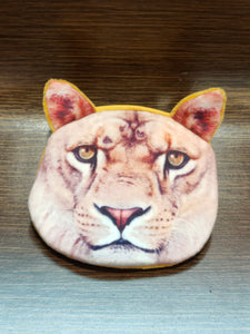 3D Animal face coin purse