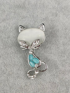 Cat Brooch