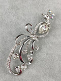 Crystal Diamante Brooch