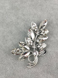 Crystal Diamante Brooch