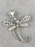 Crystal Diamante Brooch