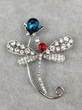 Crystal Diamante Brooch