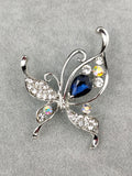 Crystal Diamante Brooch