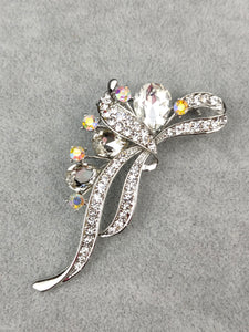 Crystal Diamante Brooch