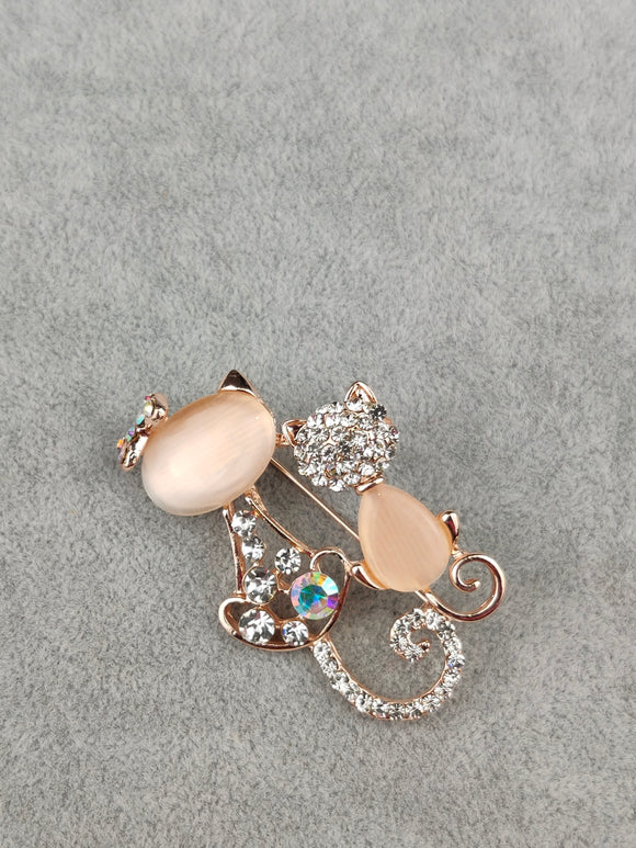 Rose gold Brooch