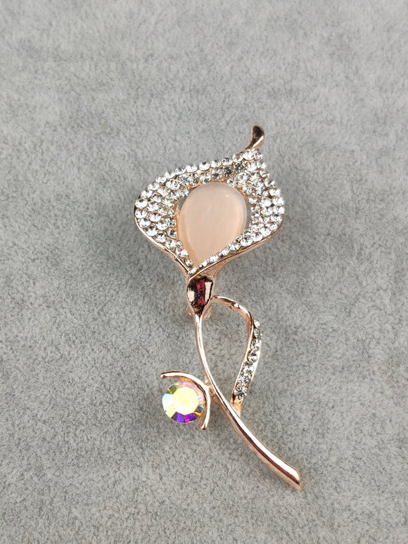 Rose gold Brooch