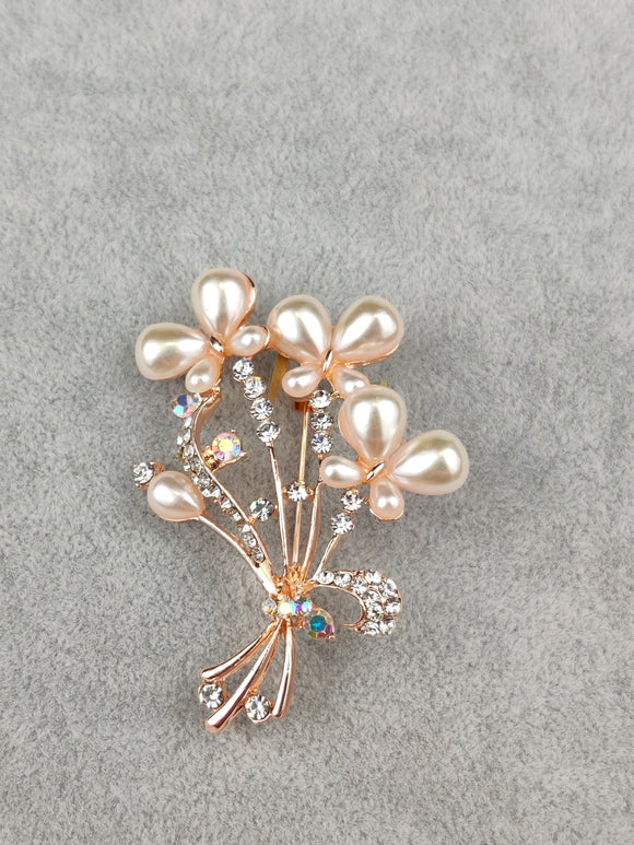 Rose gold Brooch