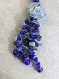 Hand Beaded Long Gemstone Necklace