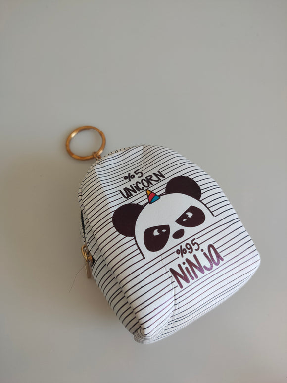 Cute Mini Bag Keychain/keyring/coin purse keyring/Panda