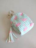 Cute Mini Bag Keychain/keyring/coin purse keyring/Flamingo