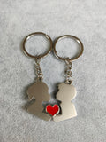 Stainless steel keyring