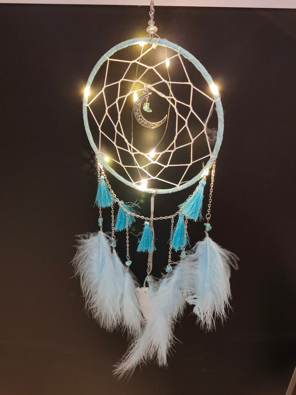 Dream catcher with light / Moon