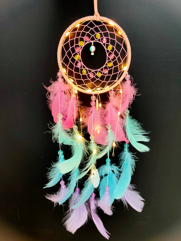 Dream catcher 12cm with light