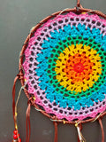 Dream catcher Rainbow with light