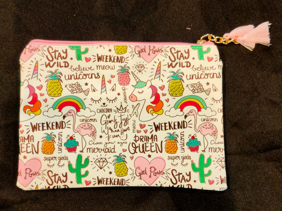 Cosmetic Bag Unicorns