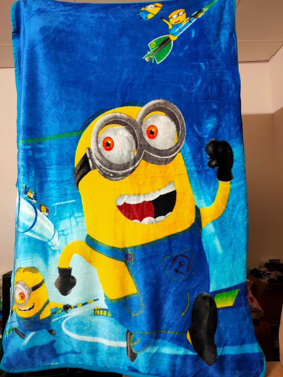 Kid's Blanket Soft Fleece Minions