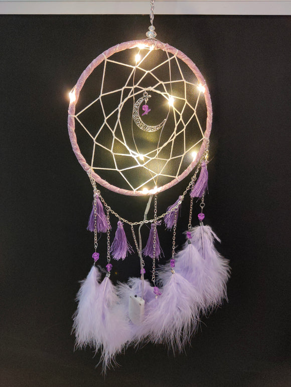 Dream catcher Moon with light