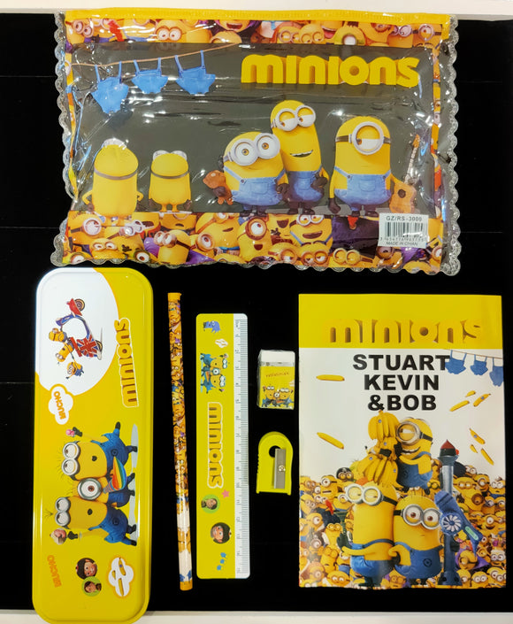 Kids Stationery Set Minions