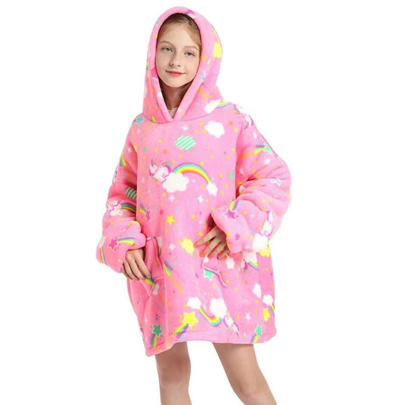 Kids oversize blanket oddie