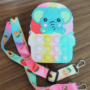 Kids Crossbody Push Bubble Bag