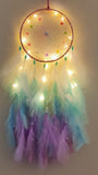 Dream catcher with light