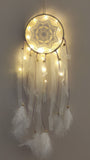 Dream catcher with light