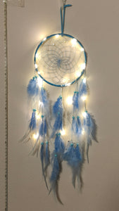 Dream catcher with light