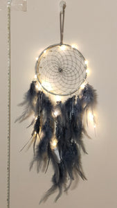 Dream catcher with light