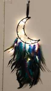 Dream catcher with light